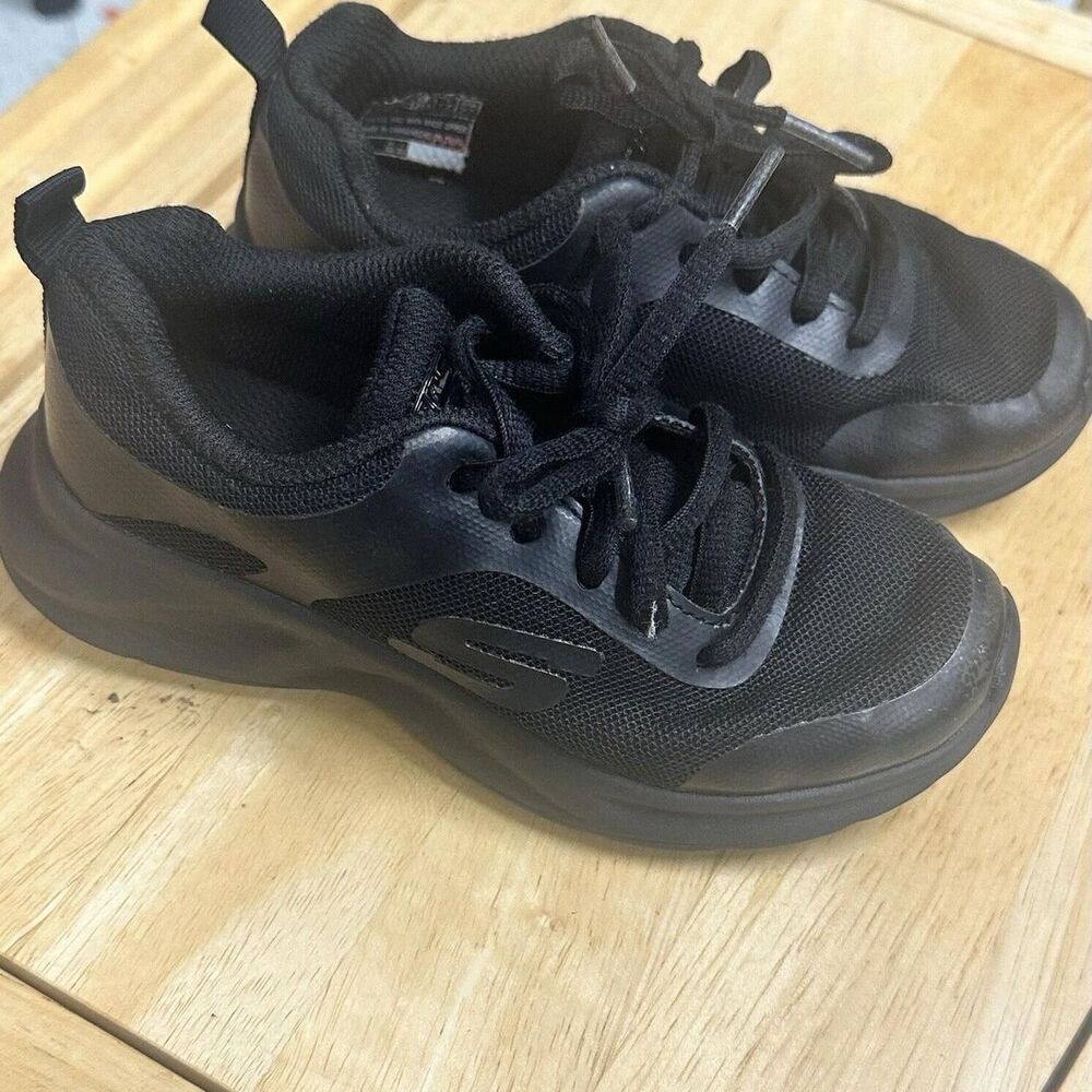 Skechers Toddler Unisex Size 11‎ Dynamitic Swift Speed black sneakers